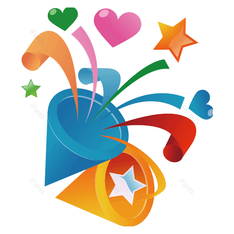 礼物礼盒图片,通知元素,喇叭PNG,小喇叭免抠素材